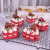 High-quality and low-priced European-style fruit dishes, round cakes, triangular cakes, European-style home decorations, photography sets, food and play Specification image